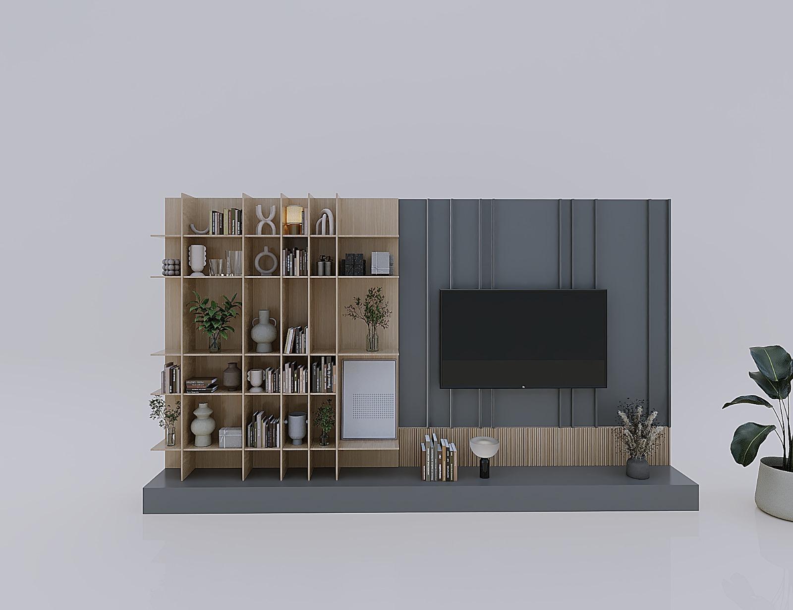 Şömine Üstü Ahşap Kaplamalar ve Otantik Salon Tasarımları